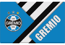 Sports Soccer Club America Logo Brazil Grêmio  Porto Alegrense 