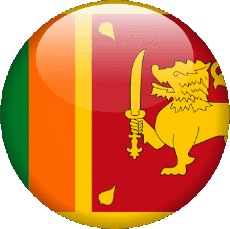 Bandiere Asia Sri Lanka Tondo 