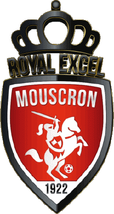 Sportivo Calcio  Club Europa Logo Belgio Royal Exel Mouscron 