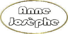 Vorname WEIBLICH - Frankreich A Zusammengesetzter Anne Josèphe 