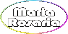 First Names FEMININE - Italy M Composed Maria Rosaria 