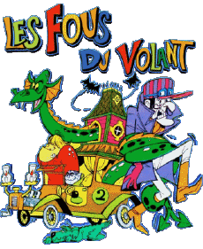 Multimedia Cartoons TV Filme Wacky Races Französisches Logo 