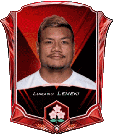 Sport Rugby - Spieler Japan Lomano Lemeki 