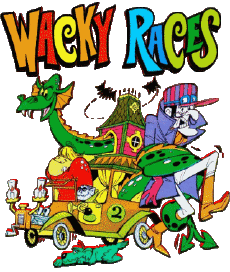 Multimedia Cartoni animati TV Film Wacky Races Logo Inglese 