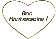 Messages Français Bon Anniversaire Coeur 001 