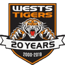 Sport Rugby - Clubs - Logo Australien Wests Tigers 