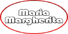 Vorname WEIBLICH - Italien M Zusammengesetzter Maria Margherita 