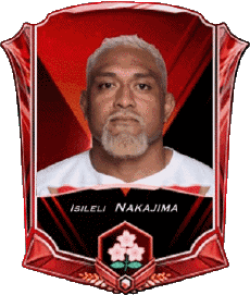 Deportes Rugby - Jugadores Japón Isileli Nakajima 