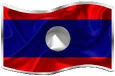 Flags Asia Laos Rectangle 