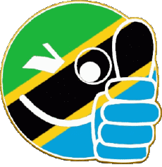 Banderas África Tanzania Smiley - OK 