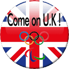 Messages Anglais Come on United-Kingdom Olympic Games 02 