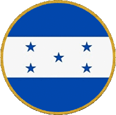 Flags America Honduras Round 
