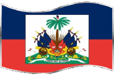 Bandiere America Haiti Rettangolo 