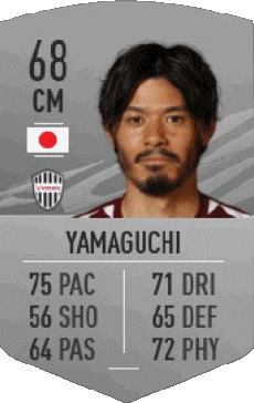 Multi Media Video Games F I F A - Card Players Japan Hotaru Yamaguchi 