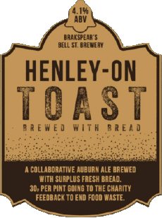 Henley-on toast-Getränke Bier UK Brakspear 