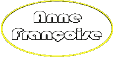 Nome FEMMINILE - Francia A Composto Anne Françoise 