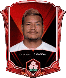 Sports Rugby - Joueurs Japon Lomano Lemeki 