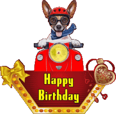 Mensajes Inglés Happy Birthday Animals 010 