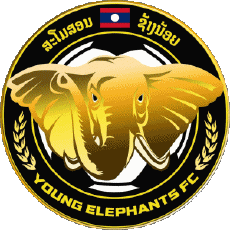 Sports FootBall Club Asie Logo Laos Young Elephants FC 
