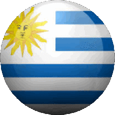 Flags America Uruguay Round 