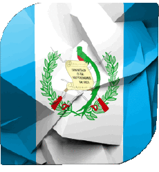 Bandiere America Guatemala Quadrato 