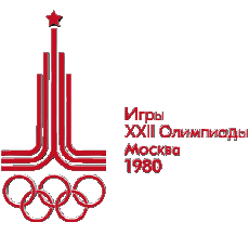 1980-Sports Jeux-Olympiques Histoire Logo 1980