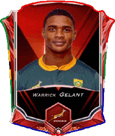 Deportes Rugby - Jugadores Africa del Sur Warrick Gelant 