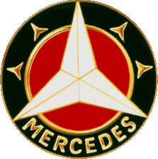 1916-1926-Transporte Coche Mercedes Logo 1916-1926