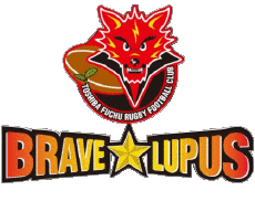 Sports Rugby Club Logo Japon Toshiba Brave Lupus 