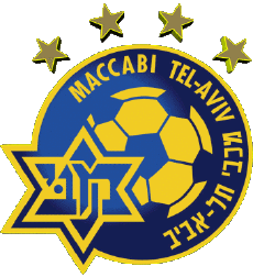 Sport Fußballvereine Asien Logo Israel Maccabi Tel-Aviv FC 