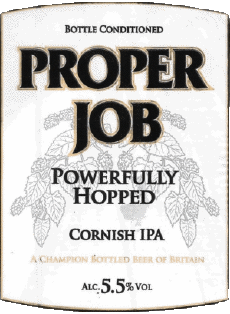Proper Job-Getränke Bier UK St Austell 