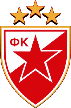 Deportes Fútbol Clubes Europa Logo Serbia Fudbalski klub Crvena zvezda 