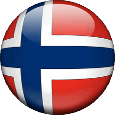 Bandiere Europa Norvegia Tondo 