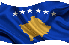 Bandiere Europa Kosovo Rettangolo 