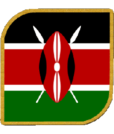 Fahnen Afrika Kenia Platz 