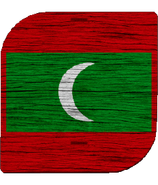 Banderas Asia Maldivas Plaza 