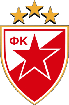 Sport Fußballvereine Europa Logo Serbien Fudbalski klub Crvena zvezda 