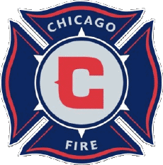 Sports FootBall Club Amériques Logo U.S.A - M L S Chicago Fire FC 