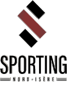 Sports FootBall Club France Logo Auvergne - Rhône Alpes 38 - Isère Sporting Nord Isère 
