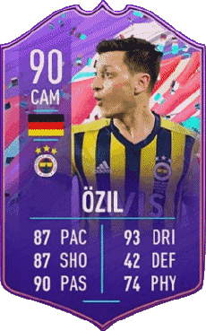 Multi Media Video Games F I F A - Card Players Germany Mesut Özil 