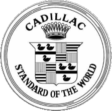 1908-Transport Wagen Cadillac Logo 