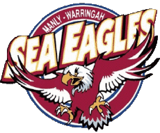 Logo 1998-Sports Rugby - Clubs - Logo Australia Manly Warringah Sea Eagle Logo 1998