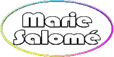 First Names FEMININE - France M Composed Marie Salomé 
