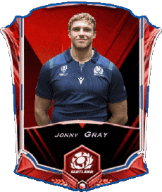 Sportivo Rugby - Giocatori Scozia Jonny Gray 
