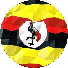 Banderas África Uganda Ronda 