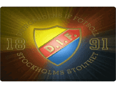 Sport Fußballvereine Europa Logo Schweden Djurgårdens IF 