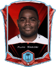 Sports Rugby - Joueurs Fidji Filipo Nakosi 