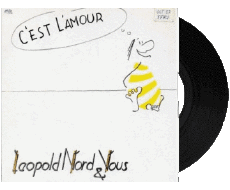 C&#039;est l&#039;amour-Multimedia Musik Zusammenstellung 80' Frankreich Leopold Nord & Nous C&#039;est l&#039;amour