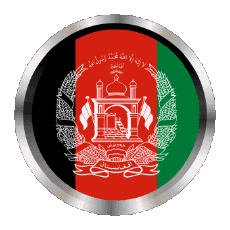 Drapeaux Asie Afghanistan Rond - Anneaux 