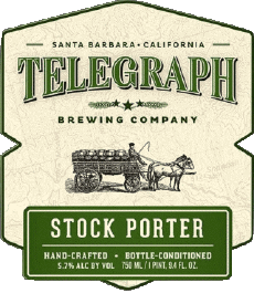 Stock porter-Getränke Bier USA Telegraph Brewing Stock porter